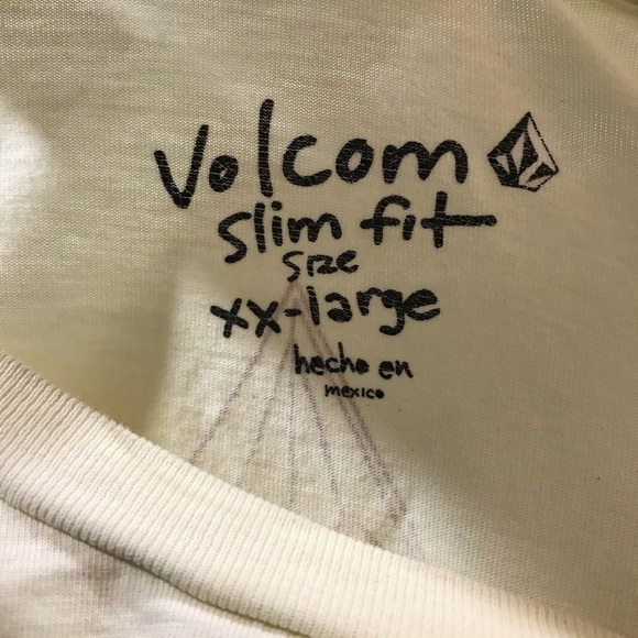 Volcom Slim Fit T-Shirt size XXL - Picture 4 of 6